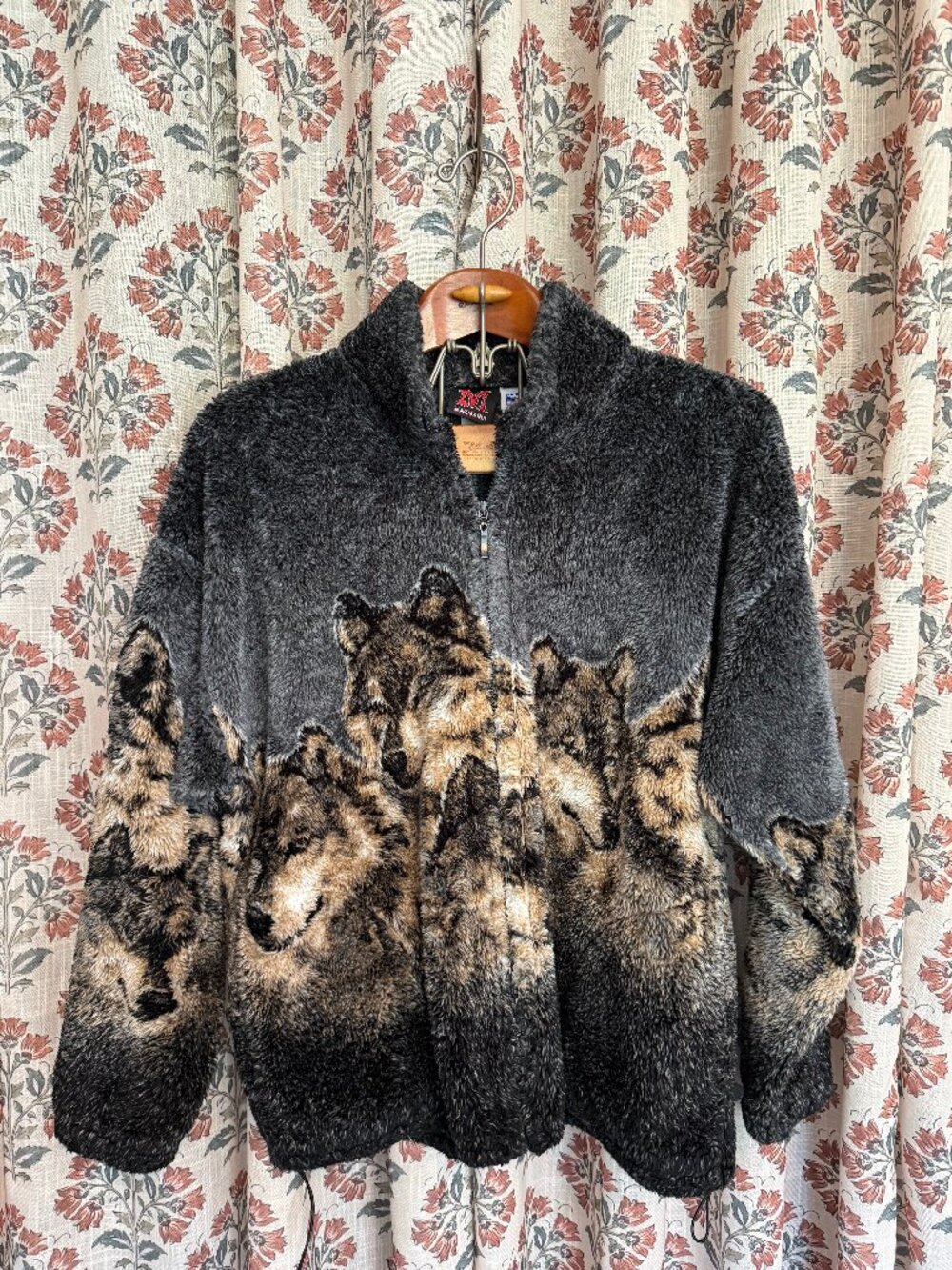 Men's Mazmania Wolf Fleece Jacket Medium